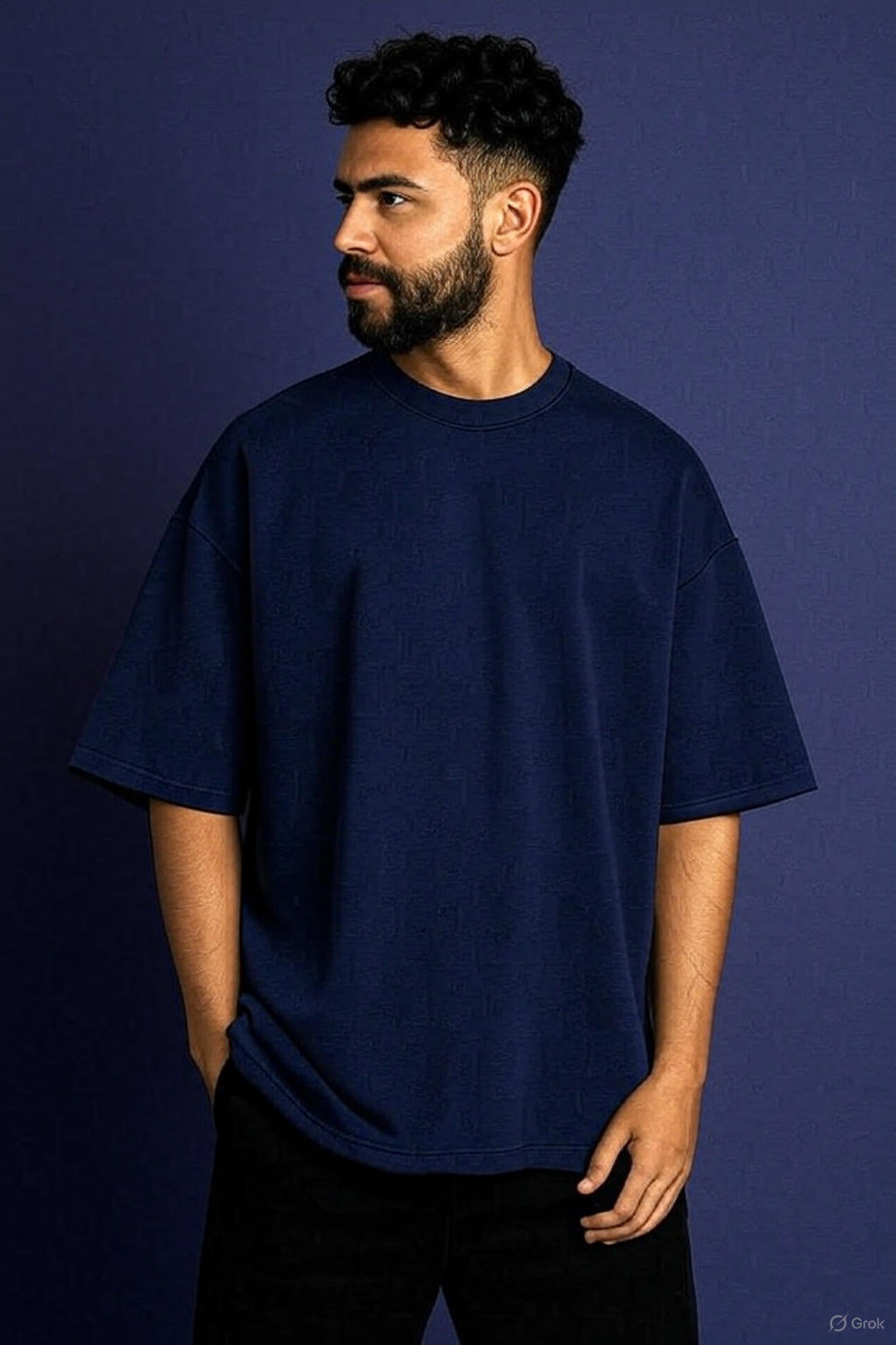 Chillwave Vibe: Oversized 260GSM French Terry Tee