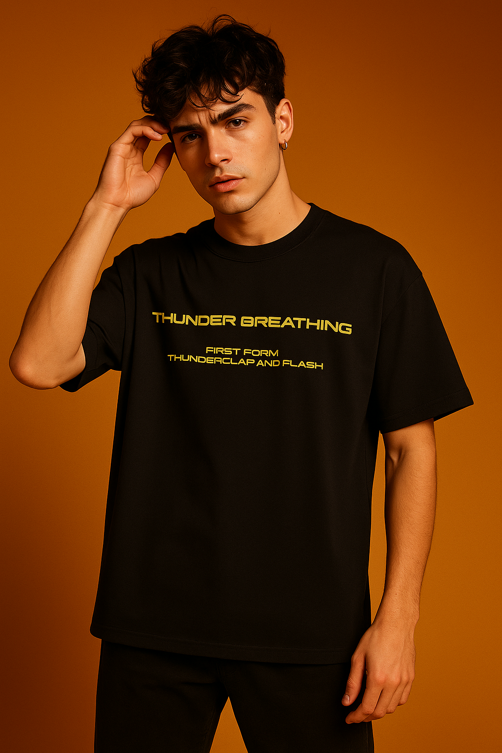ZENITSU THUNDER BREATHING | OVERSIZE TEE