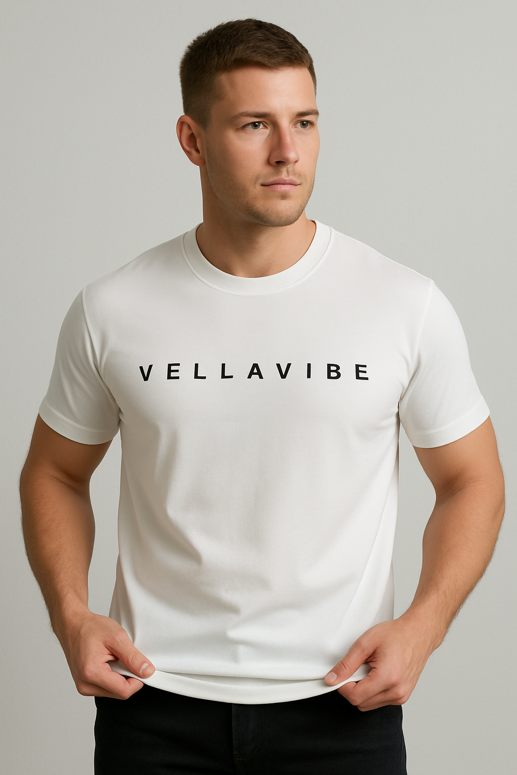 VIBE OF VELLA | STRETCH TSHIRT