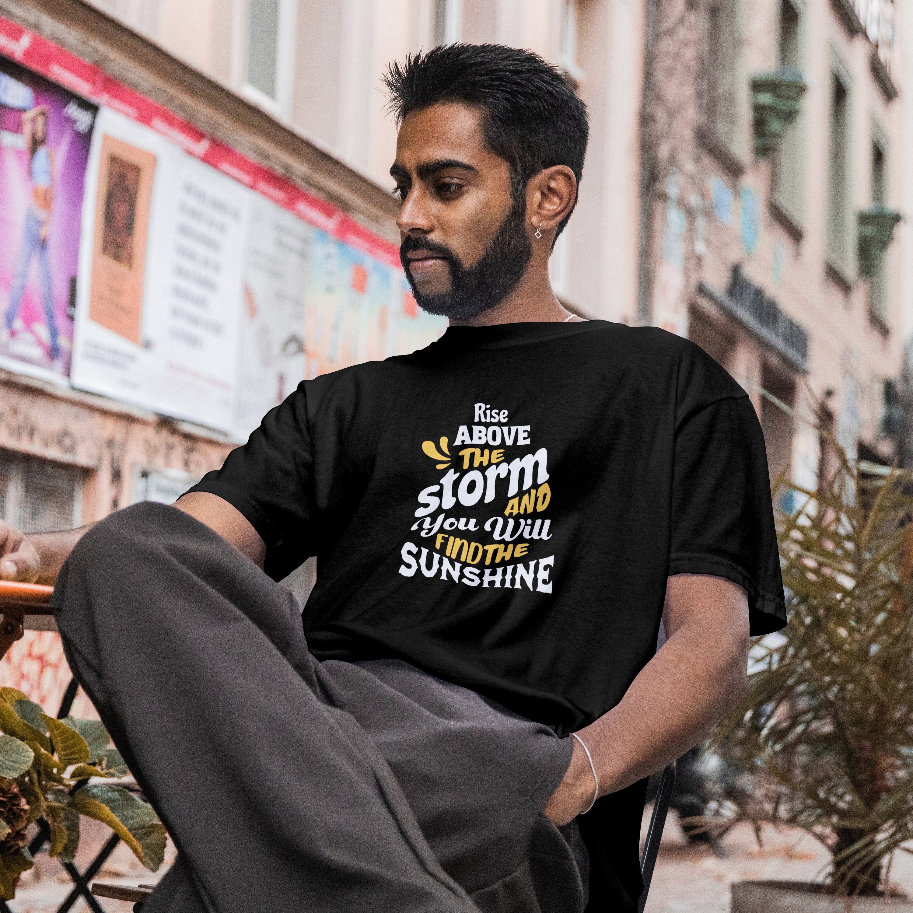 Rise Above || Oversize Tee