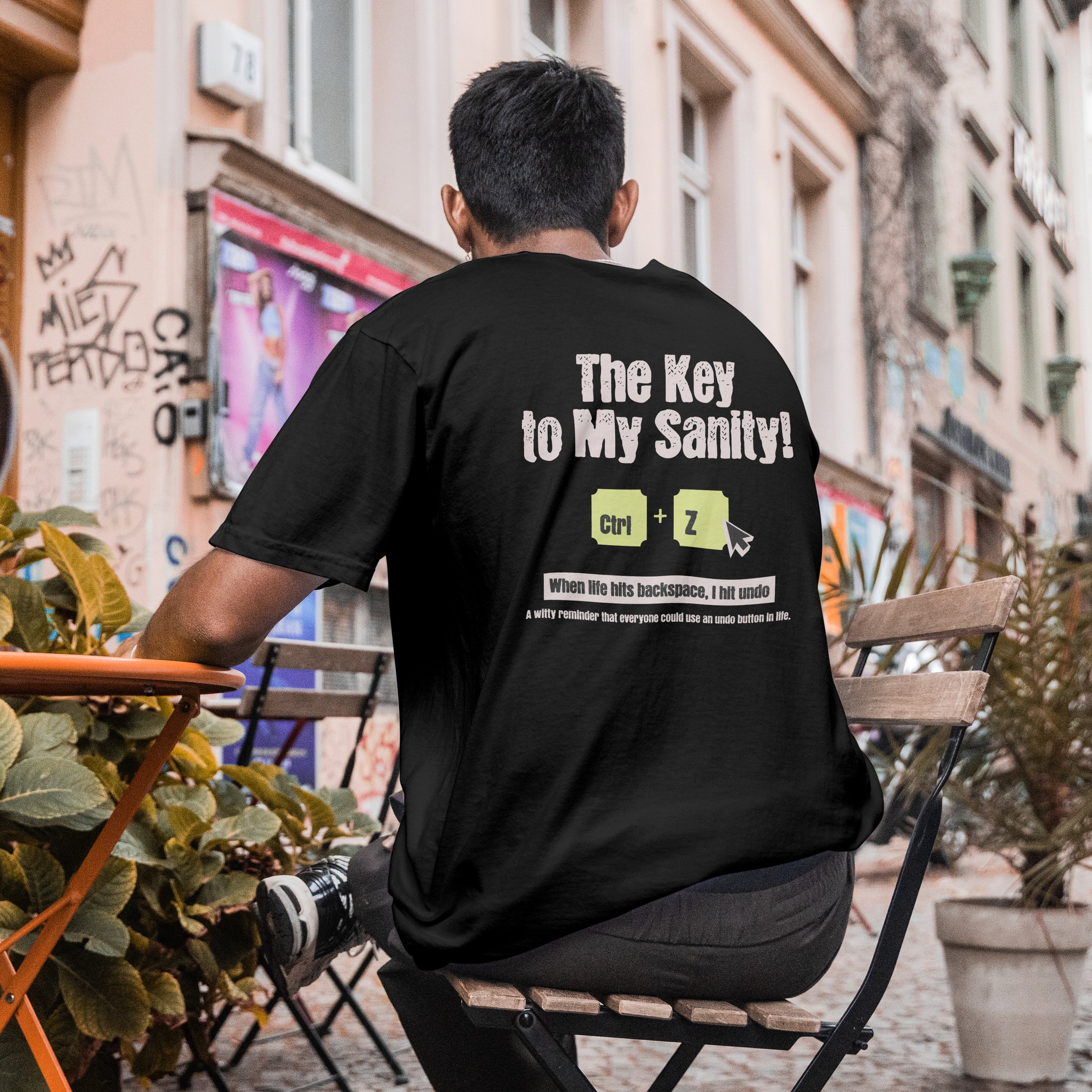 CTRL + Z  || Oversize Tee