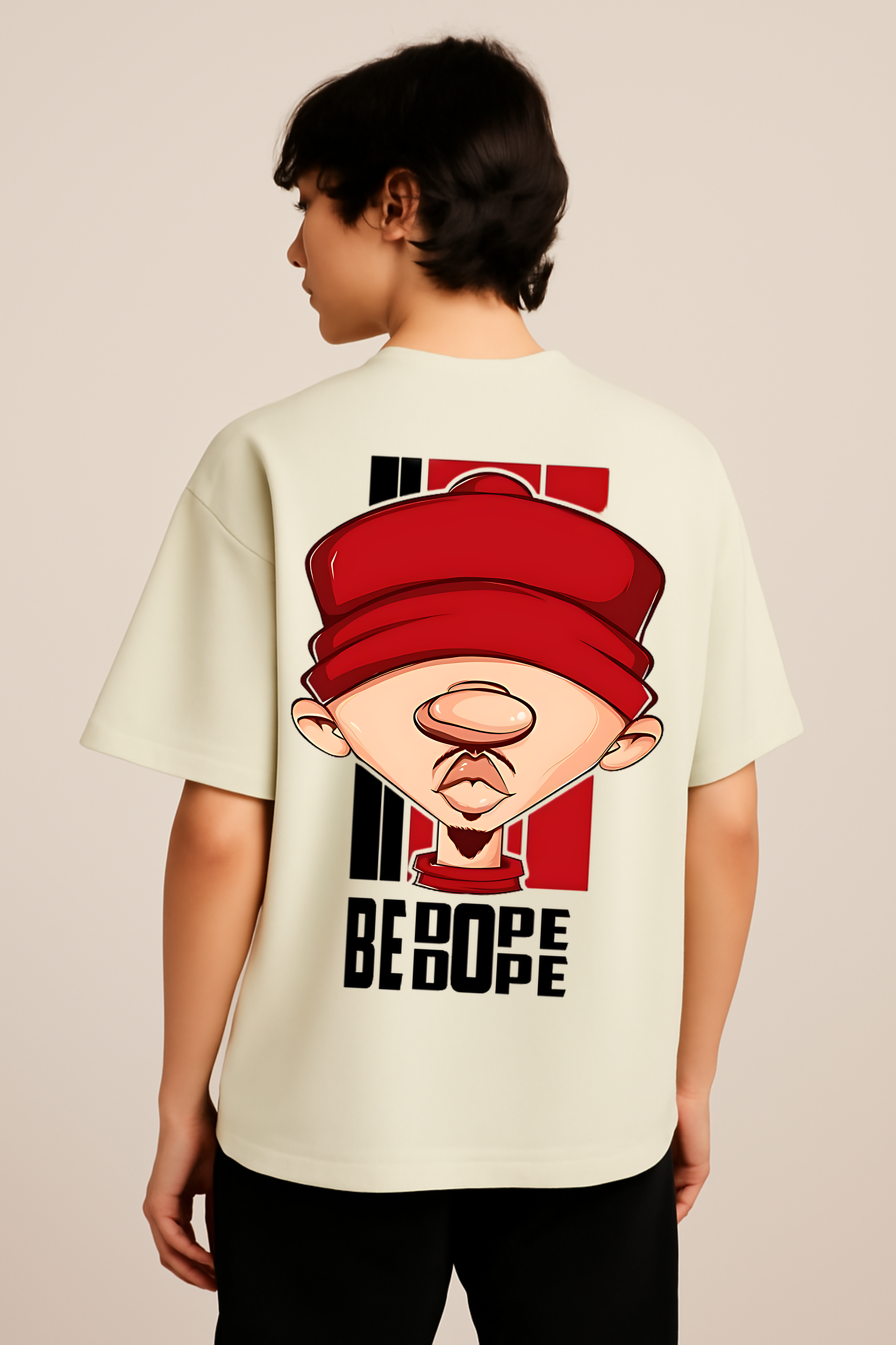 BE DOPE | UNISEX OVERSIZE 240 GSM TEE