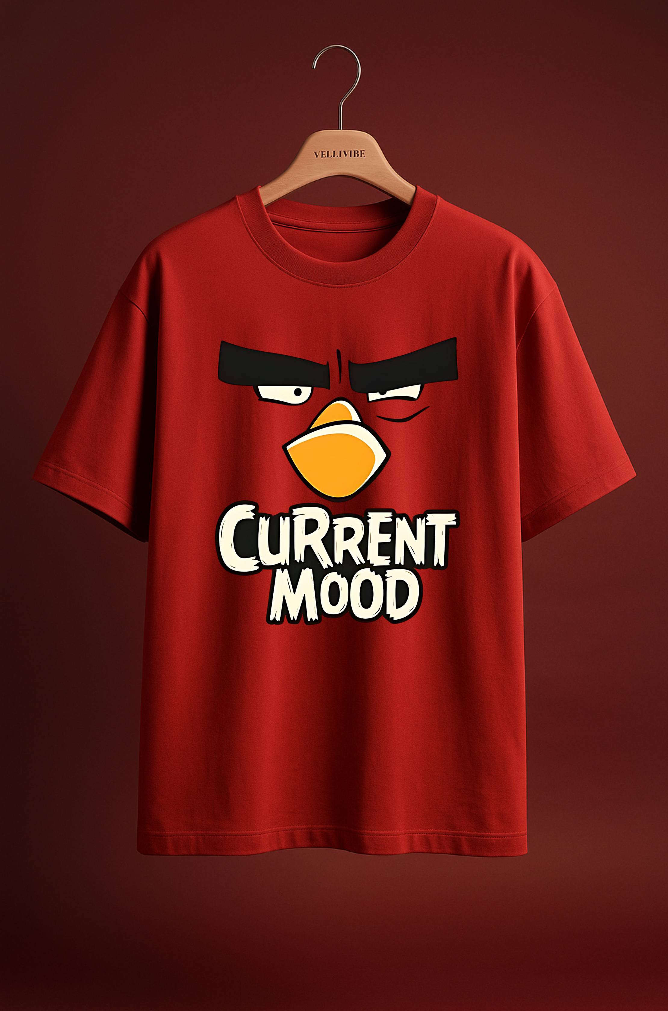 Angry Bird | Oversize Unsiex Tee (Premium Fabric)