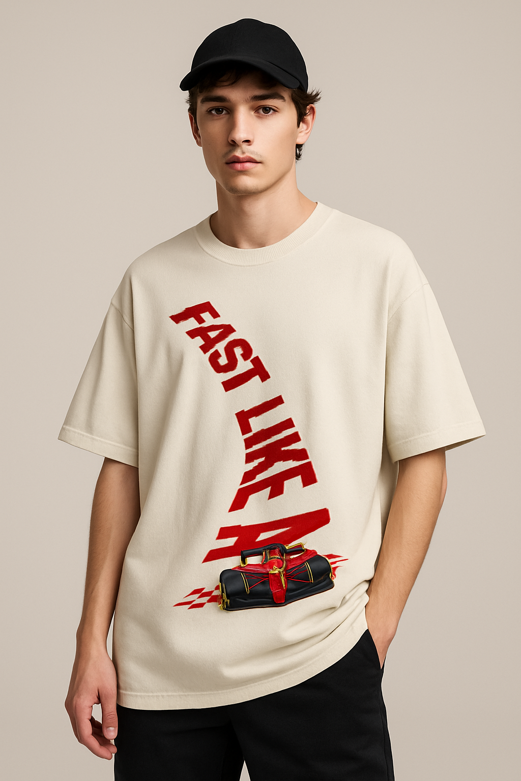 Fast Like A Ferrari  | Oversize