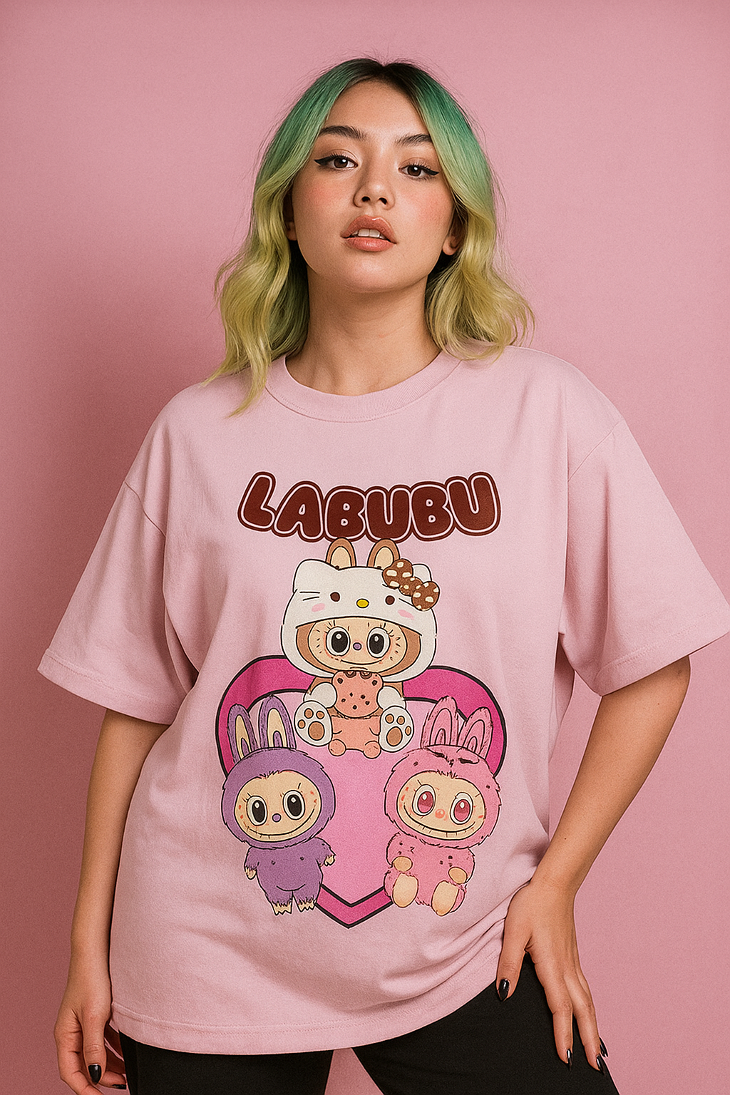 FRIENDLY LABUBU | OVERSIZE TEE