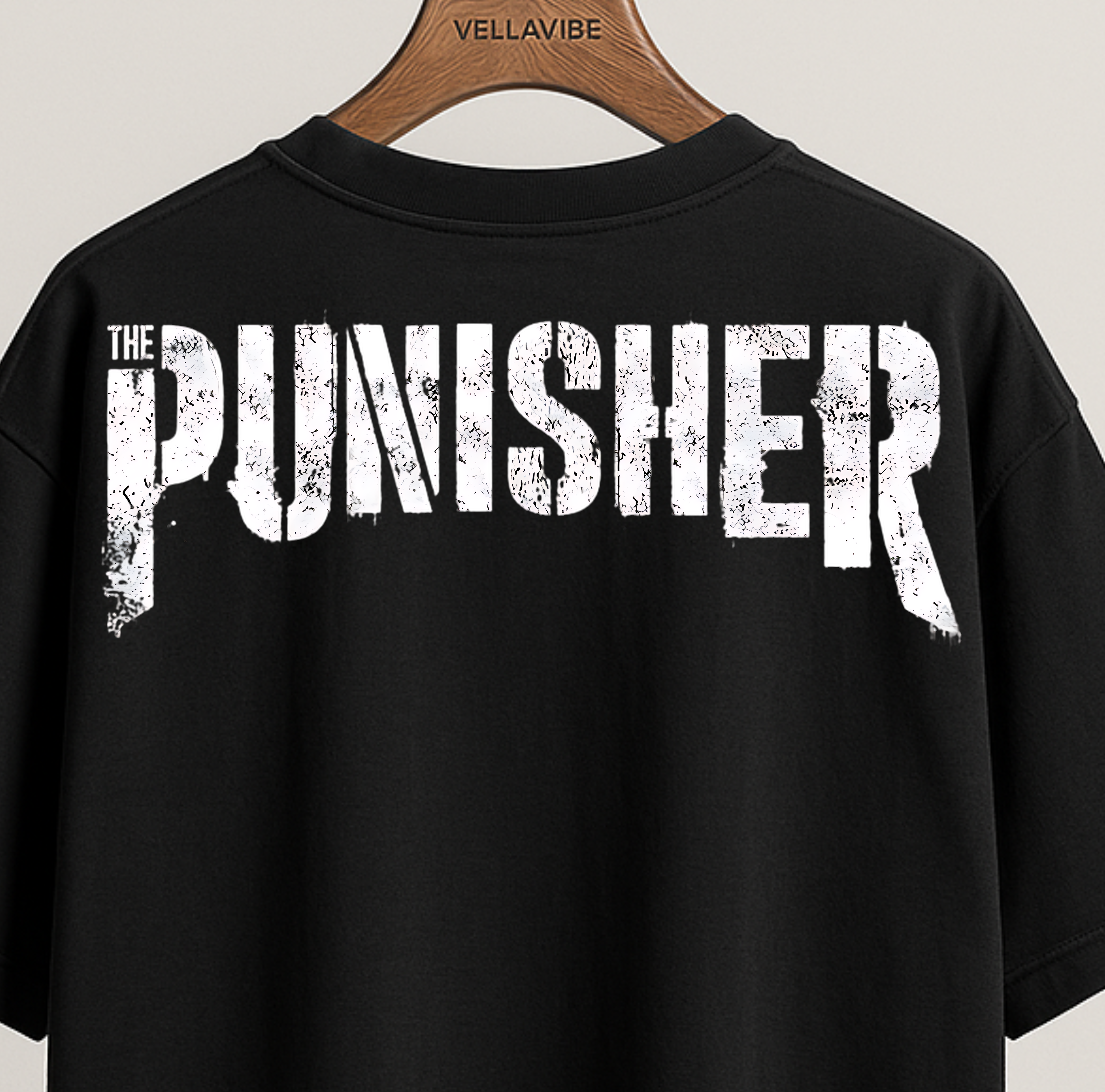 PUNISHER | Unisex French Terry Oversize Tee